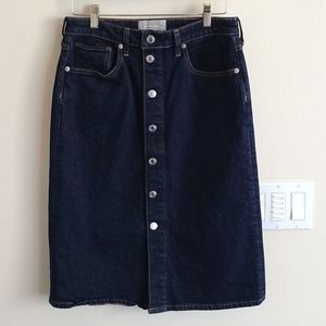 Everlane The Denim Pencil Skirt